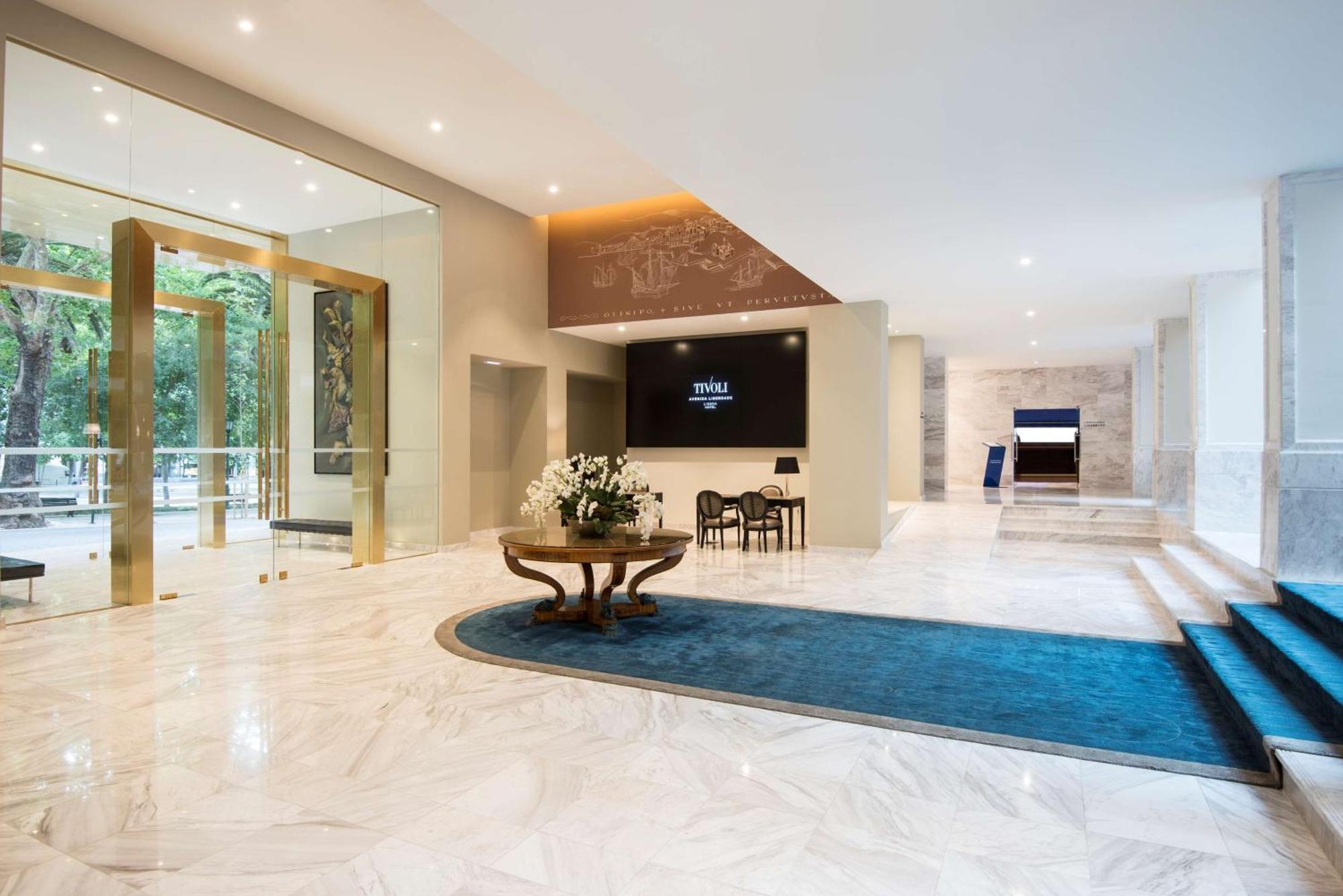 Tivoli Avenida Liberdade Lisboa - A Leading Hotel Of The World Εξωτερικό φωτογραφία The lobby of the hotel